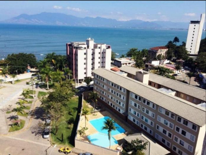 Apartamento Dona Frida Prainha Com Wifi Pe Na Areia Caraguatatuba Eksteriør bilde
