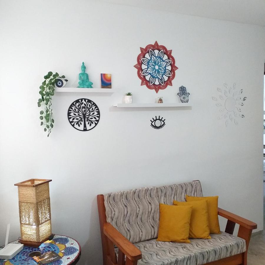 Apartamento Dona Frida Prainha Com Wifi Pe Na Areia Caraguatatuba Eksteriør bilde