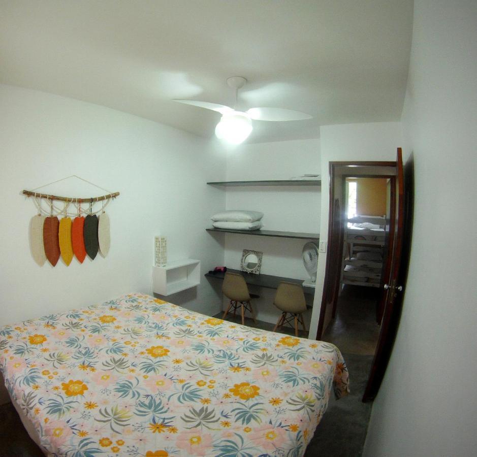 Apartamento Dona Frida Prainha Com Wifi Pe Na Areia Caraguatatuba Eksteriør bilde