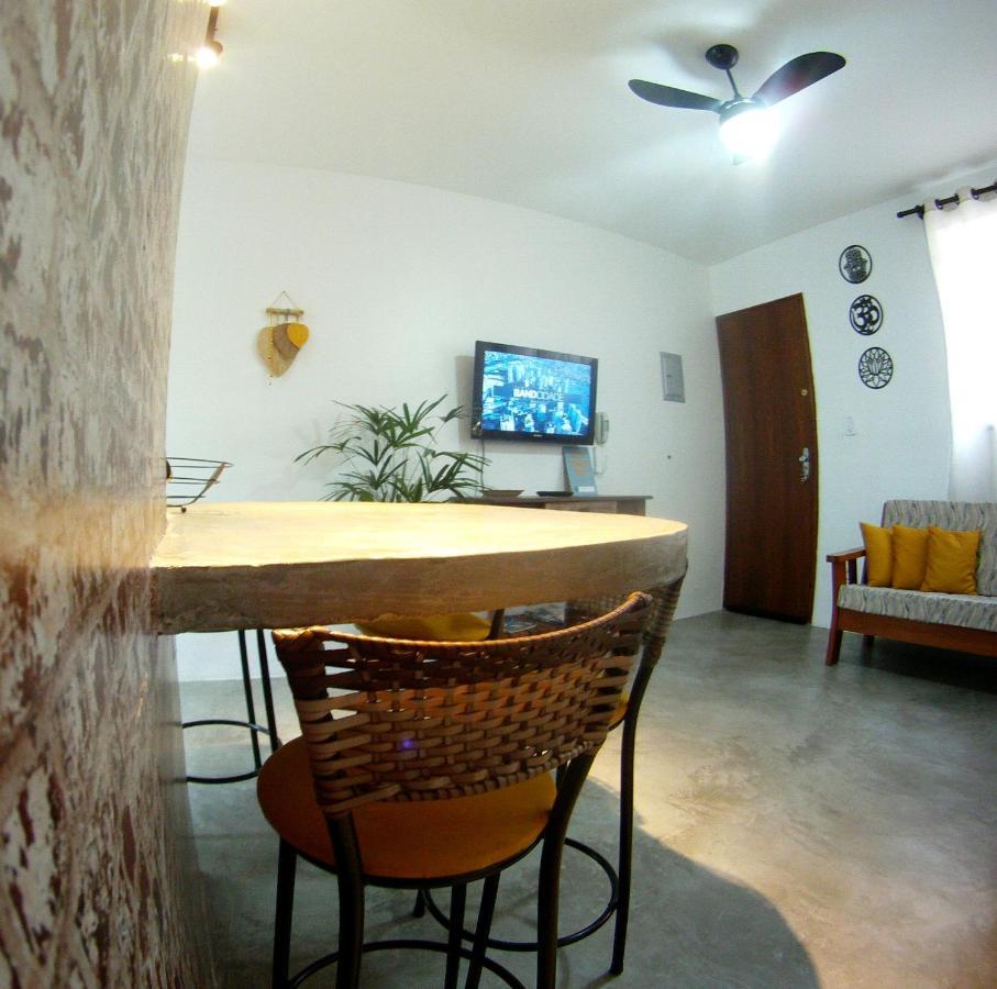 Apartamento Dona Frida Prainha Com Wifi Pe Na Areia Caraguatatuba Eksteriør bilde