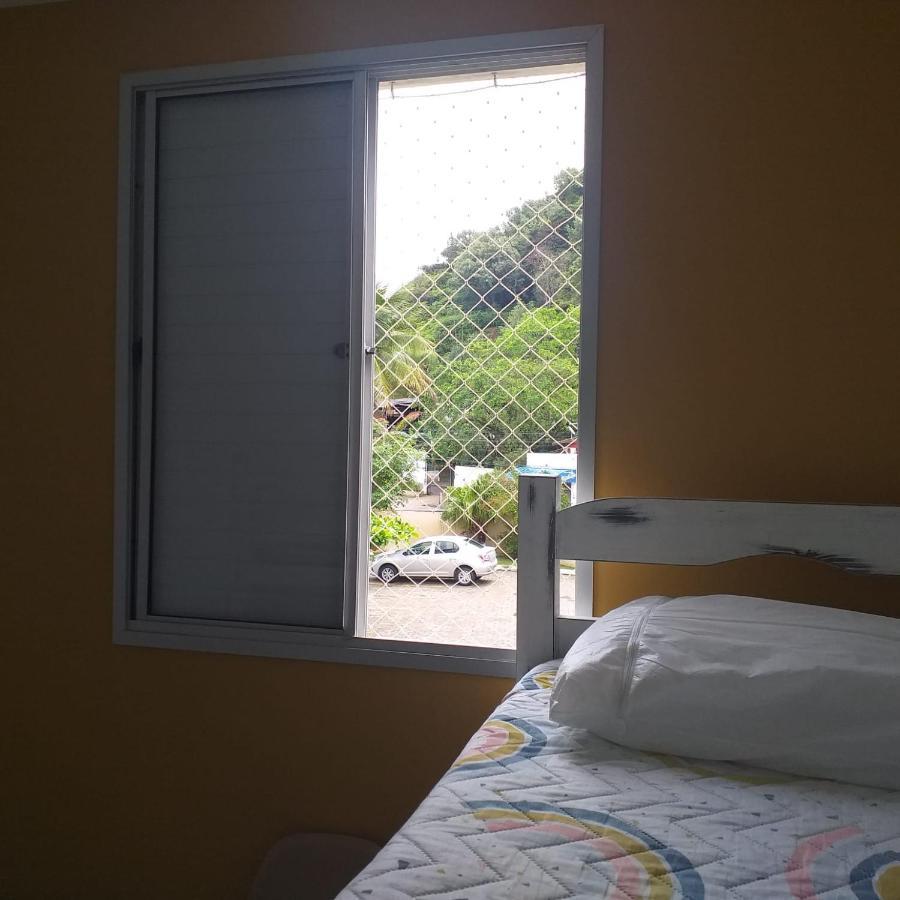 Apartamento Dona Frida Prainha Com Wifi Pe Na Areia Caraguatatuba Eksteriør bilde